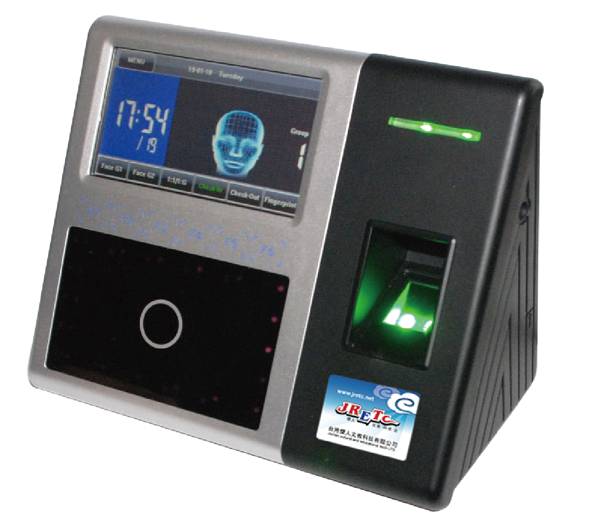 傑人校掌雲補習班管理系統-三合一點名機